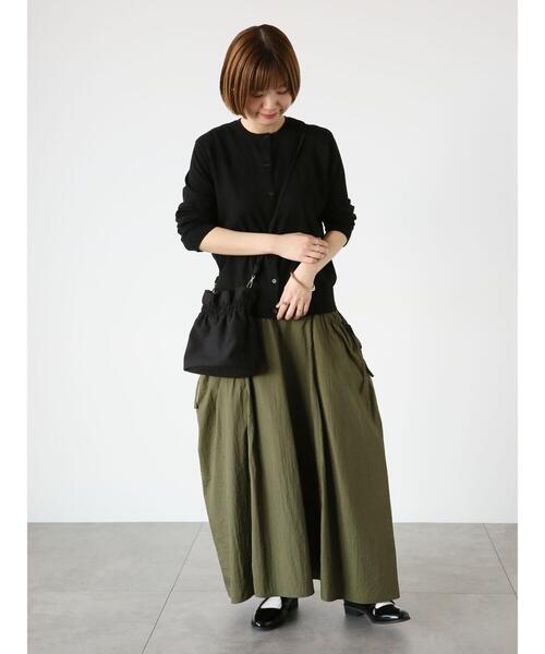 Lugnoncure(ルノンキュール)の「【UV加工】強撚コットンクルーカーディガン(カーディガン/ボレロ・レディース・ブルー/ベージュ/ブラック/グリーン・F)」の12枚目の写真