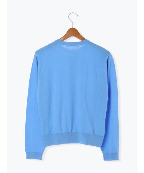 Lugnoncure(ルノンキュール)の「【UV加工】強撚コットンクルーカーディガン(カーディガン/ボレロ・レディース・ブルー/ベージュ/ブラック/グリーン・F)」の22枚目の写真