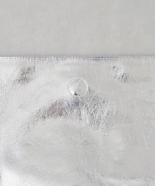 cache cache(カシュ カシュ)の「メタリック2WAYホーボーバッグ(トートバッグ・レディース・ブラック/シルバー・フリー)」の13枚目の写真