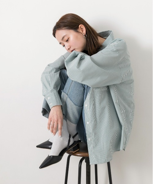 ad thie(アドティエ)の「ポインテッド バックストラップ パンプス(パンプス・レディース・オフホワイト/ブラック/ベージュ・MEDIUM/LARGE/LL)」の15枚目の写真