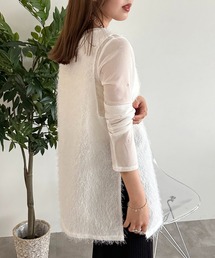 シャギーノースリーブチュニック【ZOZOTOWN限定アイテム】