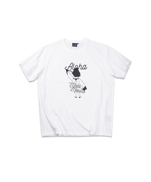 LOCO GIRL Tシャツ（Tシャツ/カットソー）｜muta marine（ムータ・マリン）