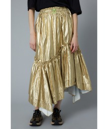 Metallic long skirt メタリックロングスカート
