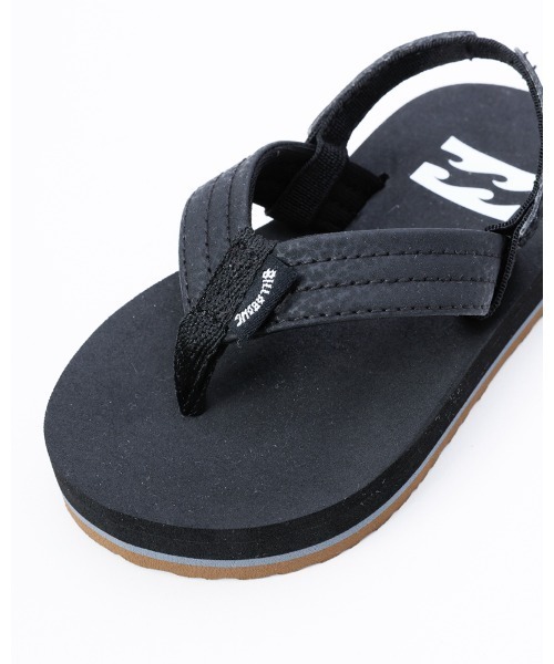 BILLABONG(ビラボン)の「【直営店限定】BILLABONG キッズ STOKED KIDS サンダル (12~17) 【2024年春夏モデル】/ビラボンキッズサンダル(サンダル・キッズ・ブラック・17cm/15.5cm/14cm/12cm)」の4枚目の写真