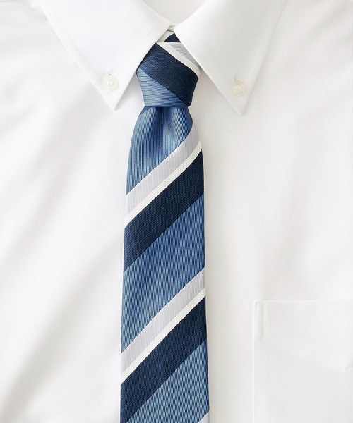 TETE HOMME(テットオム)の「リネンシルクネクタイ(ネクタイ・メンズ・グレー系1/グレー系2/グレー系3/ブラウン系1/ブラウン系2/ネイビー系1/ネイビー系2/ネイビー系3/ネイビー系4/ネイビー系5/ネイビー系6/シルバー・FREE)」の7枚目の写真