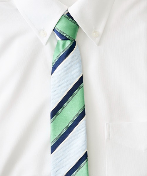 TETE HOMME(テットオム)の「リネンシルクネクタイ(ネクタイ・メンズ・グレー系1/グレー系2/グレー系3/ブラウン系1/ブラウン系2/ネイビー系1/ネイビー系2/ネイビー系3/ネイビー系4/ネイビー系5/ネイビー系6/シルバー・FREE)」の9枚目の写真