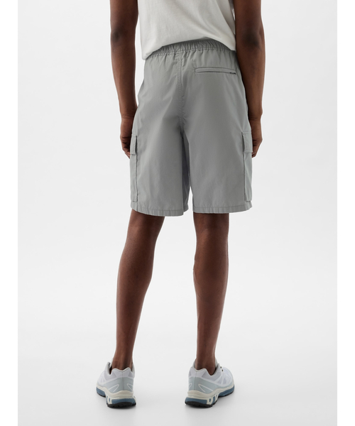 GAP（ギャップ）の「8インチ ポプリン カーゴショートパンツ（カーゴパンツ・メンズ・グレー/ブラック・XS/S/M/L/XL）」の7枚目の写真