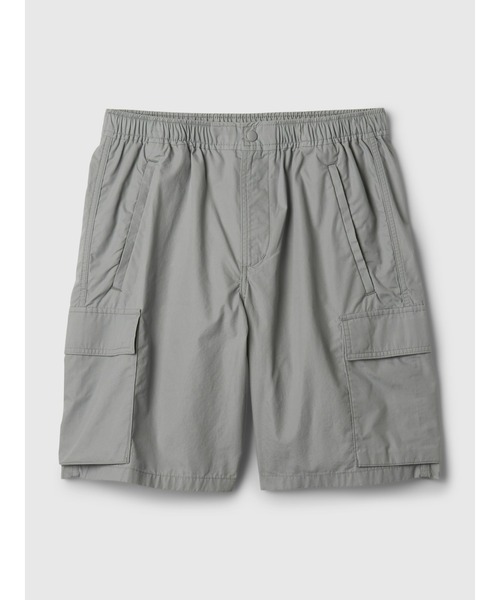 GAP（ギャップ）の「8インチ ポプリン カーゴショートパンツ（カーゴパンツ・メンズ・グレー/ブラック・XS/S/M/L/XL）」の14枚目の写真
