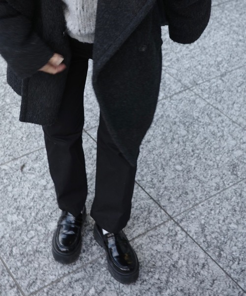 【ZOZOTOWN限定】厚底トラックソールコインローファー（ローファー）｜Bonjour Sagan by yui（ボンジュールサガンバイユイ）