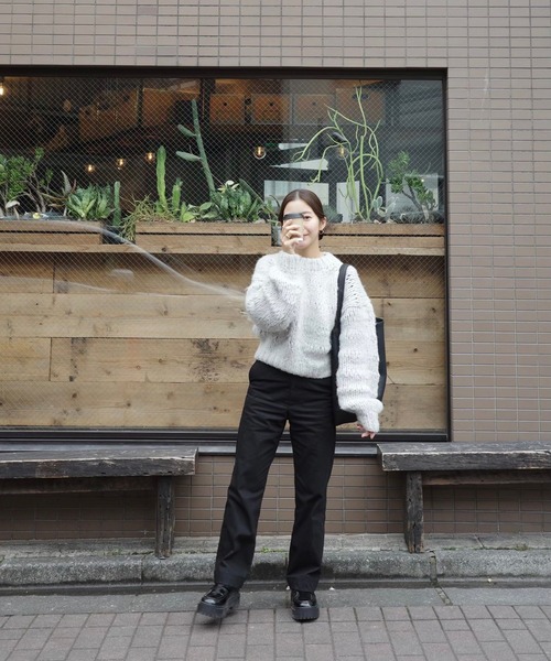 【ZOZOTOWN限定】厚底トラックソールコインローファー（ローファー）｜Bonjour Sagan by yui（ボンジュールサガンバイユイ）