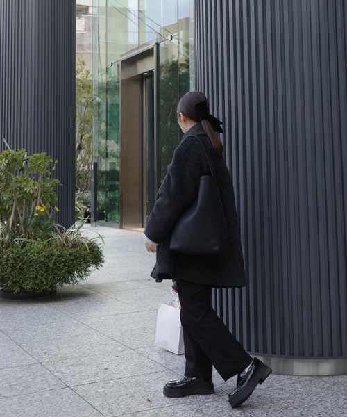 【ZOZOTOWN限定】厚底トラックソールコインローファー（ローファー）｜Bonjour Sagan by yui（ボンジュールサガンバイユイ）