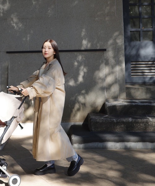 【ZOZOTOWN限定】厚底トラックソールコインローファー（ローファー）｜Bonjour Sagan by yui（ボンジュールサガンバイユイ）