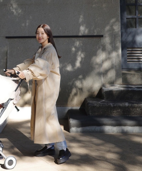 【ZOZOTOWN限定】厚底トラックソールコインローファー（ローファー）｜Bonjour Sagan by yui（ボンジュールサガンバイユイ）