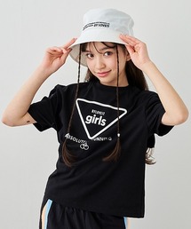 by LOVEiT | girlsマークバックフリルTシャツ(Tシャツ/カットソー)