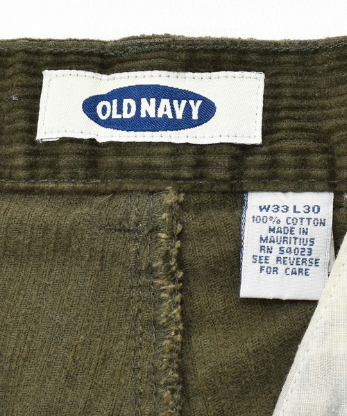 OLD NAVY（オールドネイビー）の「【ヴィンテージ古着】90~00's OLD NAVY/オールドネイビー 2タック コーデュロイパンツ（その他パンツ・メンズ・カーキ・33）」の6枚目の写真