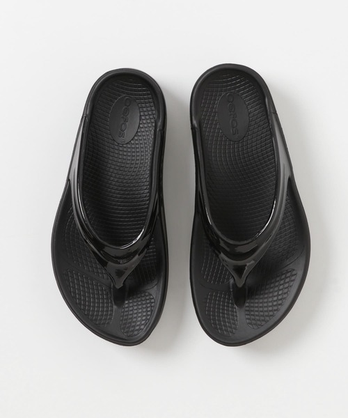 URBAN RESEARCH DOORS（アーバンリサーチドアーズ）の「OOFOS　OOmega（サンダル・レディース・ブラック/ベージュ・6/7/8）」の11枚目の写真