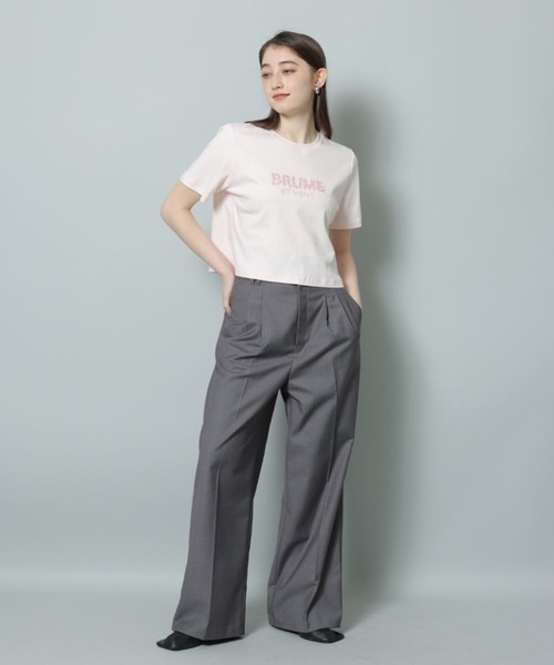 Rirandture - Rirandture スパンコール刺繍Tシャツ Rirandture（リランドチュール）の「スパンコール刺繍Tシャツ（T