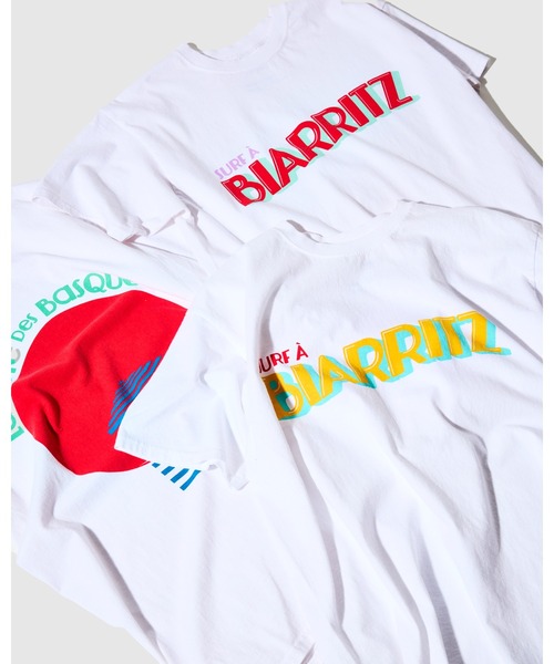 THE BAREFOOT(ベアフット)の「【 Le Bonjour surf / ボンジュールサーフ 】 ブランドロゴ グラフィックプリント 半袖 Tシャツ(Tシャツ/カットソー・メンズ・レッド/ブルー/イエロー・L/M/XL)」の7枚目の写真