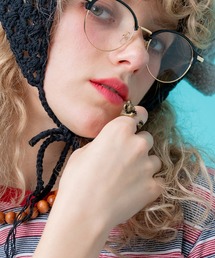 an meets zakka（アンミツザッカ）の「an meets zakka ヨコムキアニマルバリエーションフリーサイズリング（リング）」