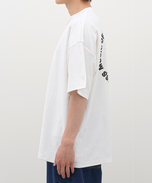 is-ness（イズネス）の「【ISNESS MUSIC / イズネスミュージック】PEACE T-SHIRT（Tシャツ/カットソー・メンズ・ブラック・FREE）」の4枚目の写真