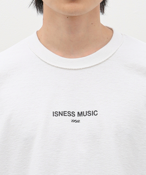 is-ness（イズネス）の「【ISNESS MUSIC / イズネスミュージック】PEACE T-SHIRT（Tシャツ/カットソー・メンズ・ブラック・FREE）」の6枚目の写真