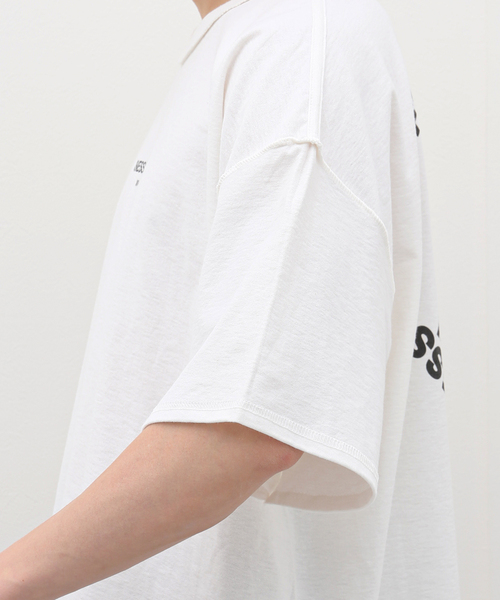 is-ness（イズネス）の「【ISNESS MUSIC / イズネスミュージック】PEACE T-SHIRT（Tシャツ/カットソー・メンズ・ブラック・FREE）」の9枚目の写真