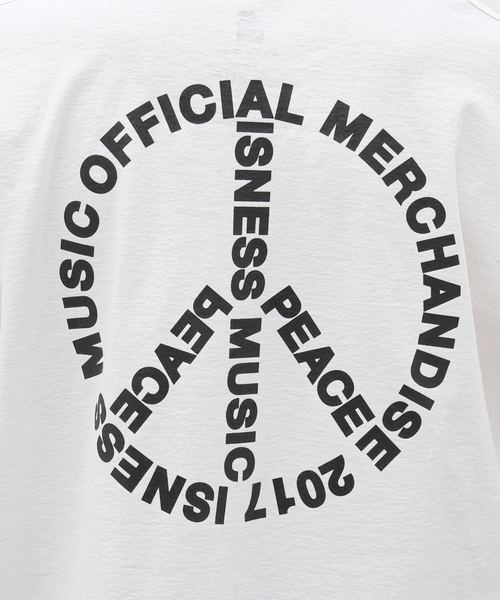 is-ness（イズネス）の「【ISNESS MUSIC / イズネスミュージック】PEACE T-SHIRT（Tシャツ/カットソー・メンズ・ブラック・FREE）」の19枚目の写真