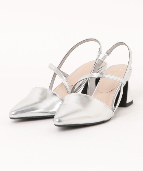 apres jour clair(アプレジュールクレア)の「【apres jour clair】ポインテッドトゥミュール【ZOZOTOWN限定アイテム】(パンプス・レディース・シルバー/ブラック/アイボリー・LARGE/MEDIUM/X-LARGE/SMALL)」の15枚目の写真