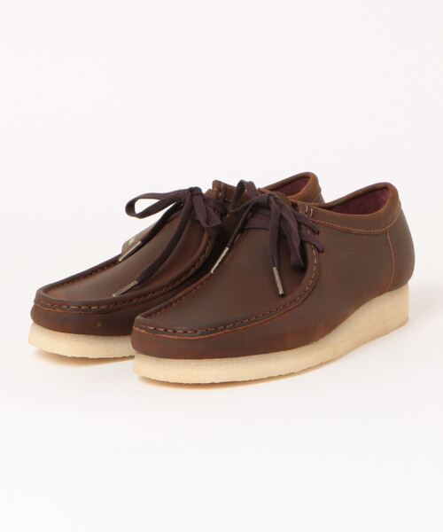 Clarks(クラークス)の「WALLABEE 26156605(モカシン/デッキシューズ・メンズ・ブラウン・6/6h/7/7h/8/8h/9/9h/10)」の8枚目の写真