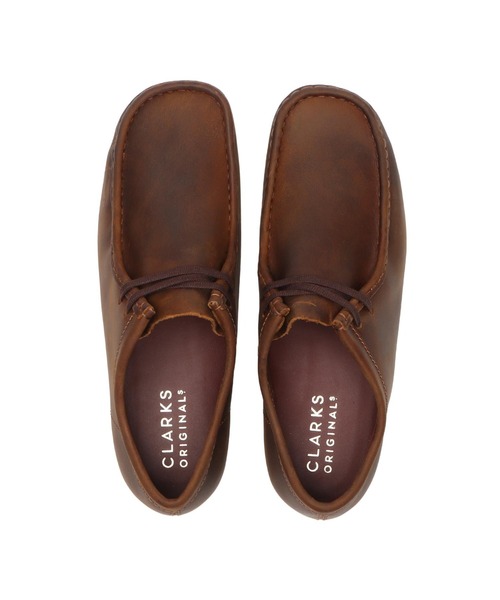 Clarks(クラークス)の「WALLABEE 26156605(モカシン/デッキシューズ・メンズ・ブラウン・6/6h/7/7h/8/8h/9/9h/10)」の4枚目の写真
