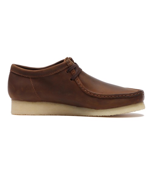Clarks(クラークス)の「WALLABEE 26156605(モカシン/デッキシューズ・メンズ・ブラウン・6/6h/7/7h/8/8h/9/9h/10)」の2枚目の写真