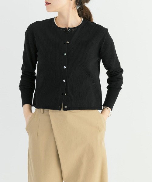URBAN RESEARCH(アーバンリサーチ)の「針抜きショートカーディガン(カーディガン/ボレロ・レディース・ブラック/ベージュ/レッド・FREE)」の18枚目の写真