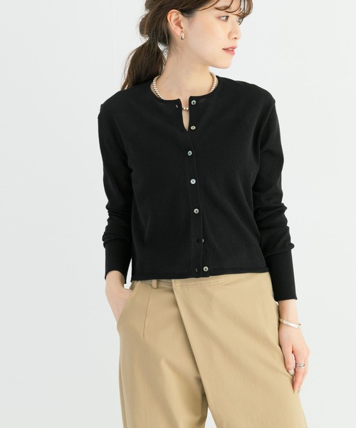 URBAN RESEARCH(アーバンリサーチ)の「針抜きショートカーディガン(カーディガン/ボレロ・レディース・ブラック/ベージュ/レッド・FREE)」の21枚目の写真