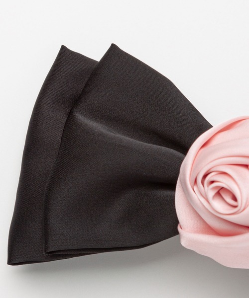 DearMyLoveRose（ディアマイラブローズ）の「選べるローズリボンクリップ（その他ヘアアクセサリー・レディース・ブラック/ベビーピンク・FREE）」の13枚目の写真