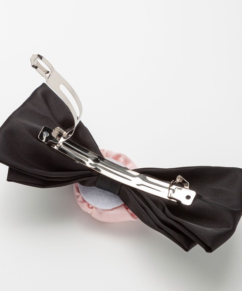 DearMyLoveRose（ディアマイラブローズ）の「選べるローズリボンクリップ（その他ヘアアクセサリー・レディース・ブラック/ベビーピンク・FREE）」の14枚目の写真