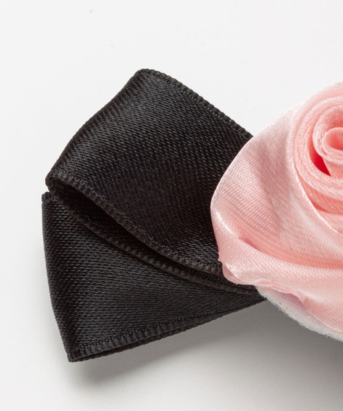 DearMyLoveRose（ディアマイラブローズ）の「選べるローズリボンクリップ（その他ヘアアクセサリー・レディース・ブラック/ベビーピンク・FREE）」の17枚目の写真