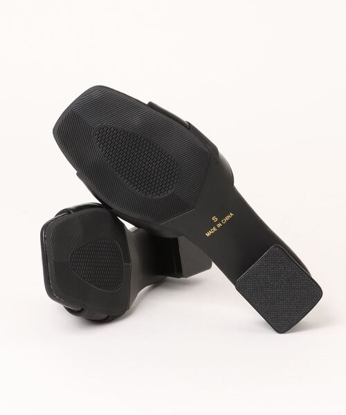 RANAN（ラナン）の「ビジューデザインミュールサンダル（サンダル・レディース・ベージュ系その他/ブラック/ピンク系その他・S/M/L/LL）」の8枚目の写真