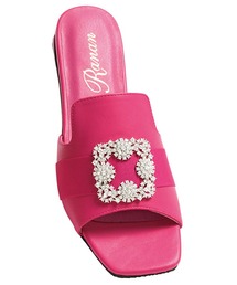 RANAN | ビジューデザインミュールサンダル(サンダル)