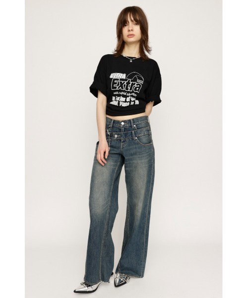 SLY（スライ）の「【ZOZO限定】VARIOUS LOGO T/SH ヴァリアス ロゴ Tシャツ（Tシャツ/カットソー・レディース・ブラック/ホワイト/杢グレー・FREE）」の20枚目の写真