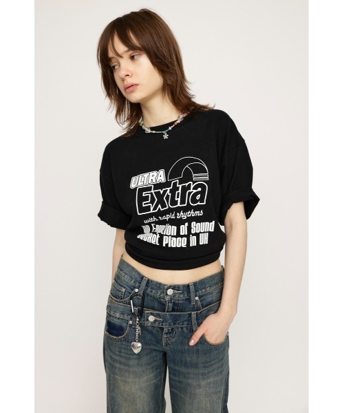 SLY（スライ）の「【ZOZO限定】VARIOUS LOGO T/SH ヴァリアス ロゴ Tシャツ（Tシャツ/カットソー・レディース・ブラック/ホワイト/杢グレー・FREE）」の22枚目の写真