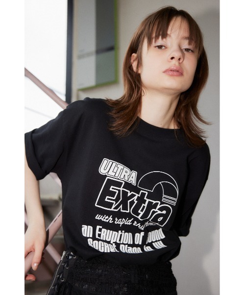 SLY スライ VARIOUS LOGO T/SH ヴァリアス ロゴ Tシャツ SLY（スライ）の「【ZOZO限定】VARIOUS LOGO T/SH ヴァリアス