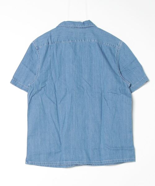 Levi's(リーバイス)の「Levi's/リーバイス スタンダード キャンプ 半袖シャツ インディゴ SUN STARES(シャツ/ブラウス・メンズ・ブルー・L/M/S/XL)」の2枚目の写真
