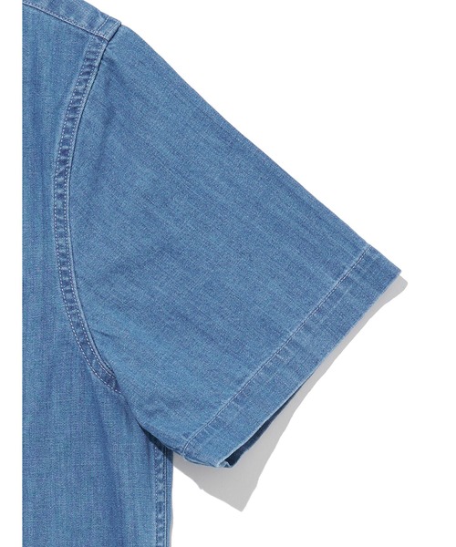 Levi's(リーバイス)の「Levi's/リーバイス スタンダード キャンプ 半袖シャツ インディゴ SUN STARES(シャツ/ブラウス・メンズ・ブルー・L/M/S/XL)」の5枚目の写真