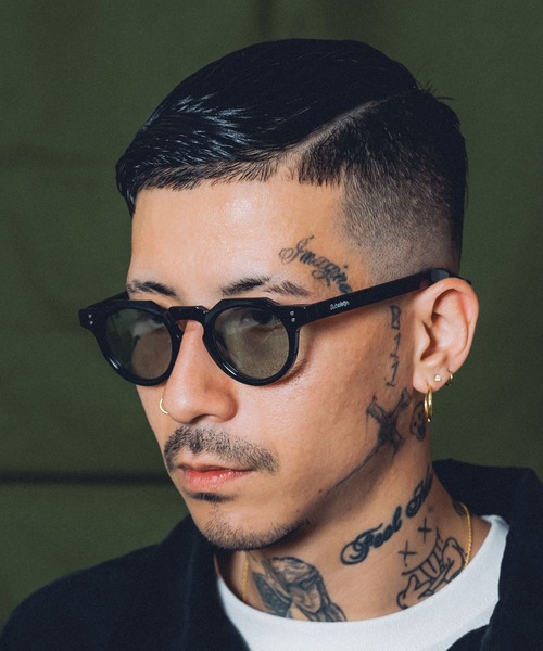 Subciety（サブサエティ）の「SUNGLASS-king-（サングラス・メンズ・ブラック×ブルー/ブラック×グリーン/ブラック・FREE）」の3枚目の写真