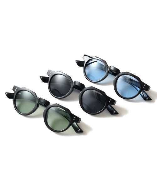 Subciety（サブサエティ）の「SUNGLASS-king-（サングラス・メンズ・ブラック×ブルー/ブラック×グリーン/ブラック・FREE）」の4枚目の写真