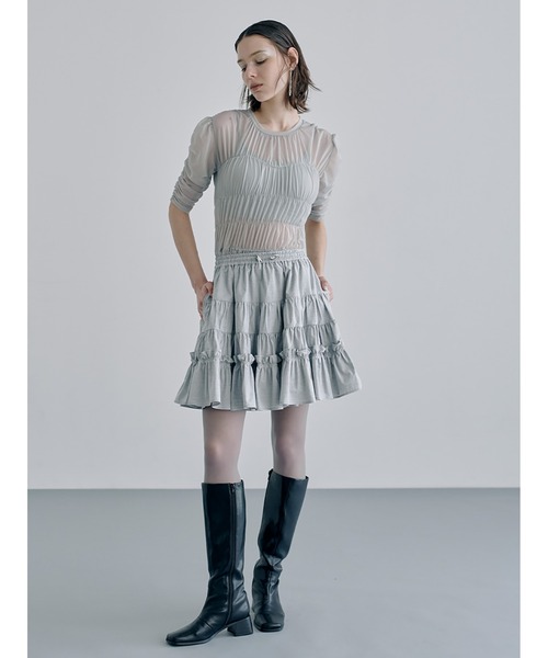 SORIN（ソリン ）の「Soft Broad Circular Gathered Skirt（スカート