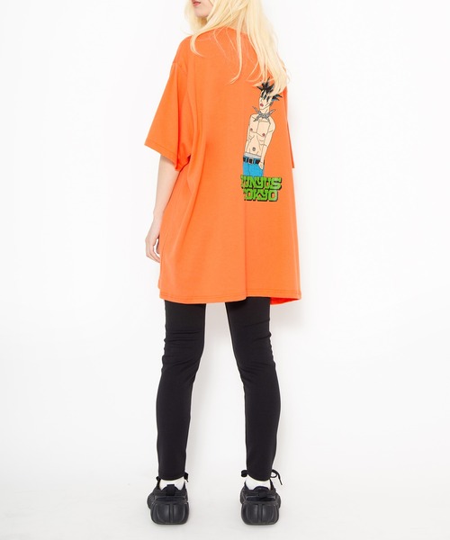 PUNYUS（プニュズ）の「TOKYO BOY Ｔシャツ（Tシャツ/カットソー・レディース・パープル/スミクロ/オレンジ・1/4/3/2）」の12枚目の写真