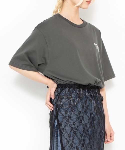 PUNYUS（プニュズ）の「TOKYO BOY Ｔシャツ（Tシャツ/カットソー・レディース・パープル/スミクロ/オレンジ・1/4/3/2）」の16枚目の写真