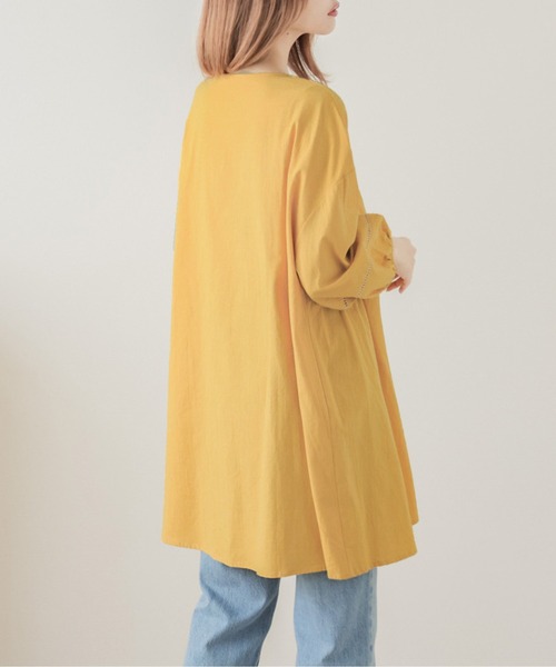 La-gemme(ラジェム)の「刺繍チュニックブラウス(シャツ/ブラウス・レディース・ホワイト/イエロー/ブラック・フリー)」の21枚目の写真