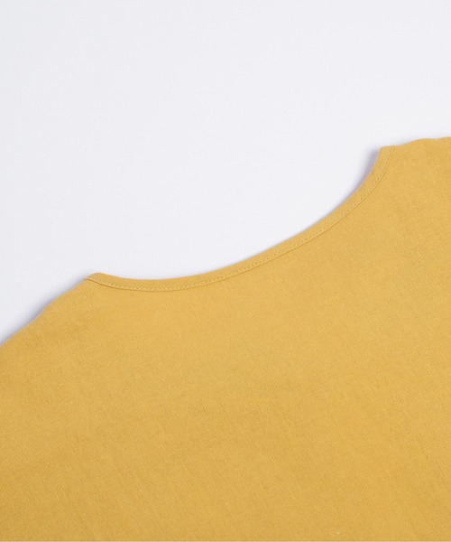 La-gemme(ラジェム)の「刺繍チュニックブラウス(シャツ/ブラウス・レディース・ホワイト/イエロー/ブラック・フリー)」の4枚目の写真